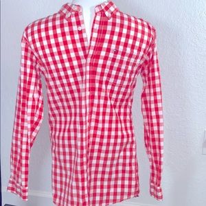 MEN’S TOMMY HILFIGER BOTTON DOWN GINGHAM SHIRT